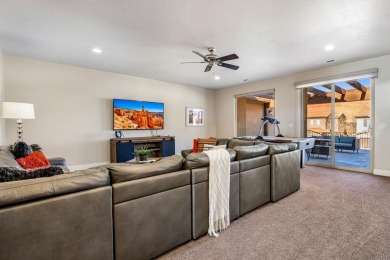This stunning home is located in the highly sought-after on Entrada at Snow Canyon in Utah - for sale on GolfHomes.com, golf home, golf lot