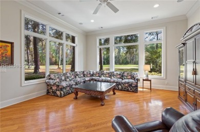 This beautifully maintained home is the ideal retreat with on Callawassie Island Club in South Carolina - for sale on GolfHomes.com, golf home, golf lot