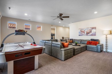 This stunning home is located in the highly sought-after on Entrada at Snow Canyon in Utah - for sale on GolfHomes.com, golf home, golf lot