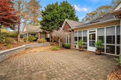 Quality craftsmanship in this one level brick home perfectly on Cobbs Glen Country Club in South Carolina - for sale on GolfHomes.com, golf home, golf lot