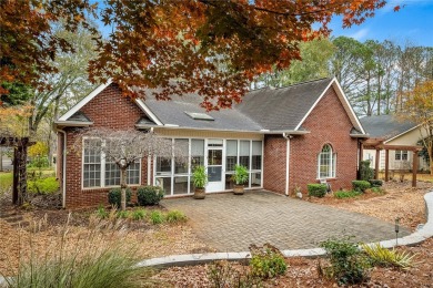 Quality craftsmanship in this one level brick home perfectly on Cobbs Glen Country Club in South Carolina - for sale on GolfHomes.com, golf home, golf lot