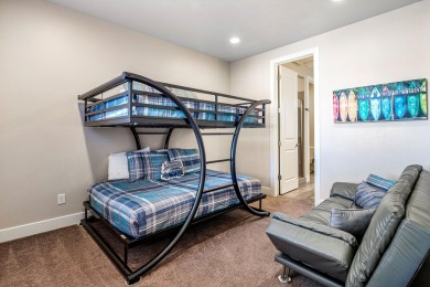 This stunning home is located in the highly sought-after on Entrada at Snow Canyon in Utah - for sale on GolfHomes.com, golf home, golf lot