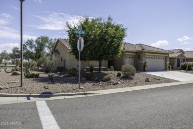 Stunning home with golf course and mountain views in gated adult on Robson Ranch Golf Club in Arizona - for sale on GolfHomes.com, golf home, golf lot