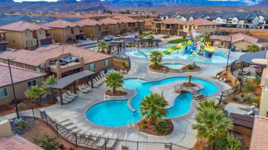 This stunning home is located in the highly sought-after on Entrada at Snow Canyon in Utah - for sale on GolfHomes.com, golf home, golf lot