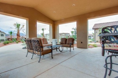 This stunning home is located in the highly sought-after on Entrada at Snow Canyon in Utah - for sale on GolfHomes.com, golf home, golf lot