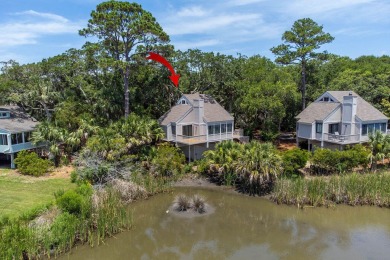 Perfectly perched overlooking the marsh and the Ocean Winds on The Seabrook Island Club in South Carolina - for sale on GolfHomes.com, golf home, golf lot