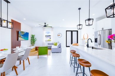 Welcome to this modern 2023 built home located in the desirable on Burnt Store Golf Club in Florida - for sale on GolfHomes.com, golf home, golf lot