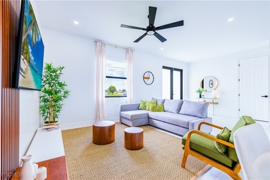 Welcome to this modern 2023 built home located in the desirable on Burnt Store Golf Club in Florida - for sale on GolfHomes.com, golf home, golf lot