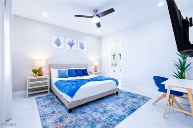 Welcome to this modern 2023 built home located in the desirable on Burnt Store Golf Club in Florida - for sale on GolfHomes.com, golf home, golf lot