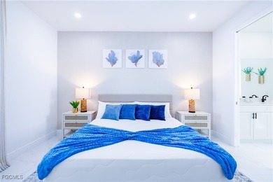 Welcome to this modern 2023 built home located in the desirable on Burnt Store Golf Club in Florida - for sale on GolfHomes.com, golf home, golf lot