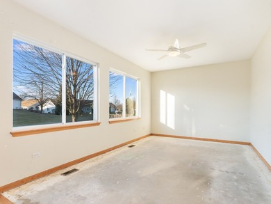 Sprawling ranch townhome with stunning pond views in the sought on The Links at Carillon in Illinois - for sale on GolfHomes.com, golf home, golf lot