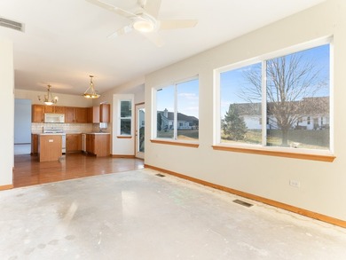 Sprawling ranch townhome with stunning pond views in the sought on The Links at Carillon in Illinois - for sale on GolfHomes.com, golf home, golf lot