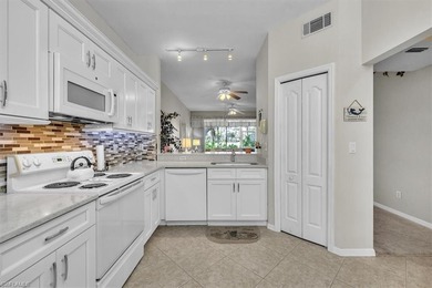 Discover this beautifully updated first-floor end-unit condo on Lely Resort Golf and Country Club in Florida - for sale on GolfHomes.com, golf home, golf lot