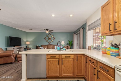 Beautiful single-level home in the fantastic Sun City community! on Sun City-Willow Creek / Willow Brook  in Arizona - for sale on GolfHomes.com, golf home, golf lot