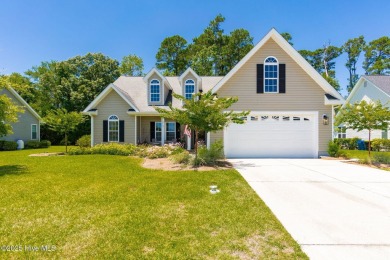 This classic one story, remodeled in 2022, is where modern and on Morehead City Country Club in North Carolina - for sale on GolfHomes.com, golf home, golf lot