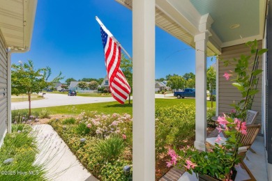 This classic one story, remodeled in 2022, is where modern and on Morehead City Country Club in North Carolina - for sale on GolfHomes.com, golf home, golf lot