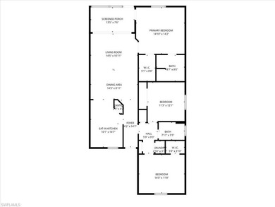 Discover this beautifully updated first-floor end-unit condo on Lely Resort Golf and Country Club in Florida - for sale on GolfHomes.com, golf home, golf lot