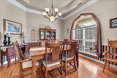 A stunning residence nestled on Dogwood golf course in Bella on Bella Vista - Metfield Golf Complex and Country Club in Arkansas - for sale on GolfHomes.com, golf home, golf lot