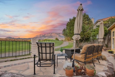 Fabulous custom home located in a quiet community, backing to on Tanoan Country Club in New Mexico - for sale on GolfHomes.com, golf home, golf lot