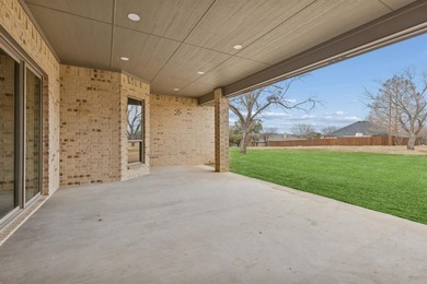 Built by Matteson Homes, this new construction home offers on Pecan Plantation Country Club in Texas - for sale on GolfHomes.com, golf home, golf lot