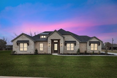 Built by Matteson Homes, this new construction home offers on Pecan Plantation Country Club in Texas - for sale on GolfHomes.com, golf home, golf lot