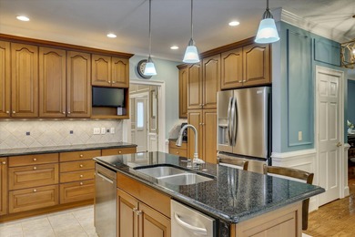 This stately 4-bedroom, 3.5-bath brick home stands gracefully on The Golf Club At Cedar Creek in South Carolina - for sale on GolfHomes.com, golf home, golf lot