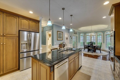 This stately 4-bedroom, 3.5-bath brick home stands gracefully on The Golf Club At Cedar Creek in South Carolina - for sale on GolfHomes.com, golf home, golf lot