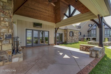 Spacious Tudor-Style Lakefront Home in Gated Golf Community Step on Wind River Golf Course in Tennessee - for sale on GolfHomes.com, golf home, golf lot