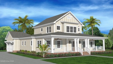 This refreshing new construction home is sure to delight with on Founders Club At St. James Plantation in North Carolina - for sale on GolfHomes.com, golf home, golf lot