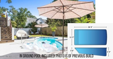 This refreshing new construction home is sure to delight with on Founders Club At St. James Plantation in North Carolina - for sale on GolfHomes.com, golf home, golf lot