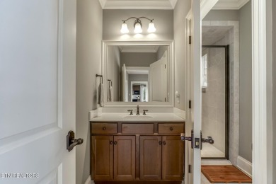 Spacious Tudor-Style Lakefront Home in Gated Golf Community Step on Wind River Golf Course in Tennessee - for sale on GolfHomes.com, golf home, golf lot