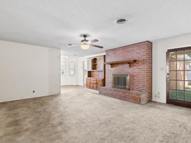 This three-bedroom, two-bathroom home is brimming with potential on Hillsboro Country Club in Texas - for sale on GolfHomes.com, golf home, golf lot