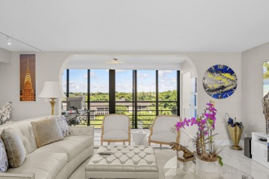 Stunning 6th-floor 3BR/2BA condo in the coveted Regency at Boca on Boca Pointe Country Club in Florida - for sale on GolfHomes.com, golf home, golf lot