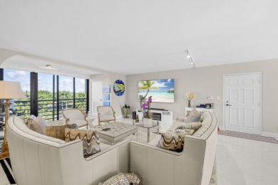 Stunning 6th-floor 3BR/2BA condo in the coveted Regency at Boca on Boca Pointe Country Club in Florida - for sale on GolfHomes.com, golf home, golf lot
