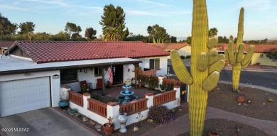 Desert oasis with Spanish Revival charm in Green Valley's on Haven Golf Club in Arizona - for sale on GolfHomes.com, golf home, golf lot
