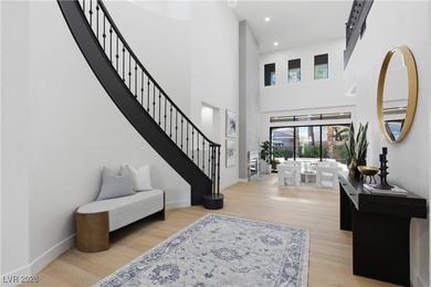 Nestled in guard-gated Eagle Rock community, this stunning home on TPC Las Vegas in Nevada - for sale on GolfHomes.com, golf home, golf lot