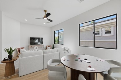 Nestled in guard-gated Eagle Rock community, this stunning home on TPC Las Vegas in Nevada - for sale on GolfHomes.com, golf home, golf lot