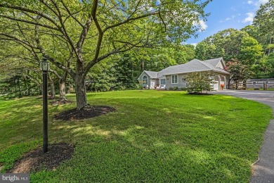 Welcome to this spectacular 1-level contemporary ranch-style on Prospect Bay Country Club in Maryland - for sale on GolfHomes.com, golf home, golf lot