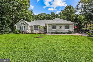 Welcome to this spectacular 1-level contemporary ranch-style on Prospect Bay Country Club in Maryland - for sale on GolfHomes.com, golf home, golf lot