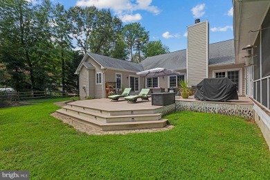 Welcome to this spectacular 1-level contemporary ranch-style on Prospect Bay Country Club in Maryland - for sale on GolfHomes.com, golf home, golf lot