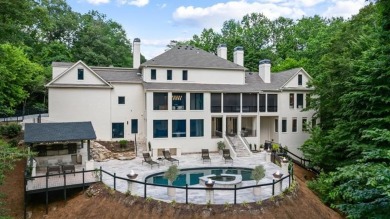 Set at the quiet end of an exclusive cul-de-sac, beyond a secure on Bobby Jones Golf Club in Georgia - for sale on GolfHomes.com, golf home, golf lot