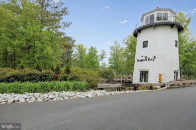 Welcome to this spectacular 1-level contemporary ranch-style on Prospect Bay Country Club in Maryland - for sale on GolfHomes.com, golf home, golf lot