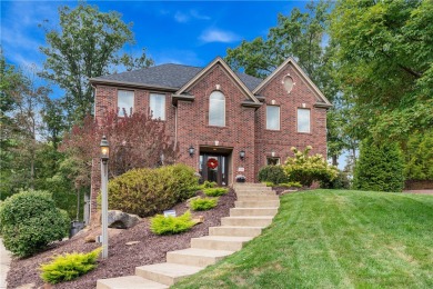 Treesdale all brick home with an elegant and spacious foyer with on Treesdale Golf and Country Club in Pennsylvania - for sale on GolfHomes.com, golf home, golf lot