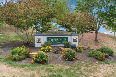 Treesdale all brick home with an elegant and spacious foyer with on Treesdale Golf and Country Club in Pennsylvania - for sale on GolfHomes.com, golf home, golf lot