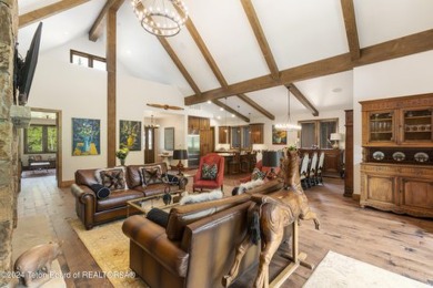 Introducing a rare gem that combines the perfect location with on Snake River Sporting Club in Wyoming - for sale on GolfHomes.com, golf home, golf lot