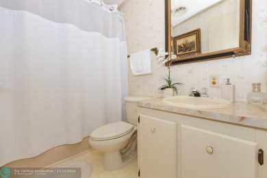 Step into this beautifully maintained 2-bedroom, 2-bath mobile on Vero Beach Country Club in Florida - for sale on GolfHomes.com, golf home, golf lot