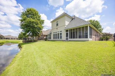 Freshly painted, located on the golf course and waterfront with on Copper Mill Golf Club in Louisiana - for sale on GolfHomes.com, golf home, golf lot