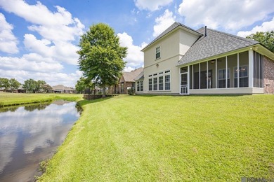 Freshly painted, located on the golf course and waterfront with on Copper Mill Golf Club in Louisiana - for sale on GolfHomes.com, golf home, golf lot