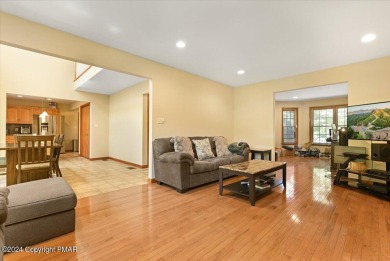 Step inside this 4-bed, 2.5 bath Colonial in the sought after on Country Club of the Poconos Golf Course in Pennsylvania - for sale on GolfHomes.com, golf home, golf lot