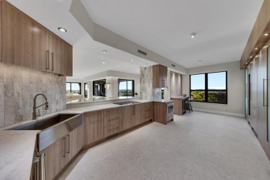 Over 3000 sqft of living space, this fully renovated turn-key PH on Boca Pointe Country Club in Florida - for sale on GolfHomes.com, golf home, golf lot